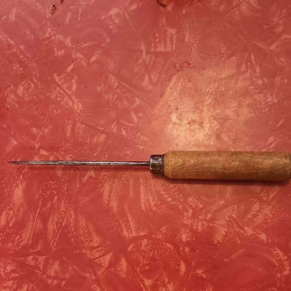 Vintage Coca Cola Wooden Handle Ice Pick